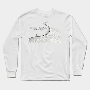 Marathons - Right foot, left foot, repeat Long Sleeve T-Shirt